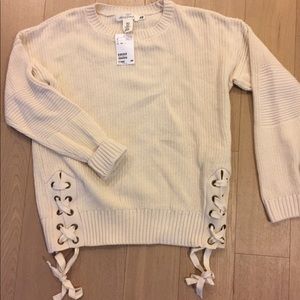 Brand New Cream Sweater